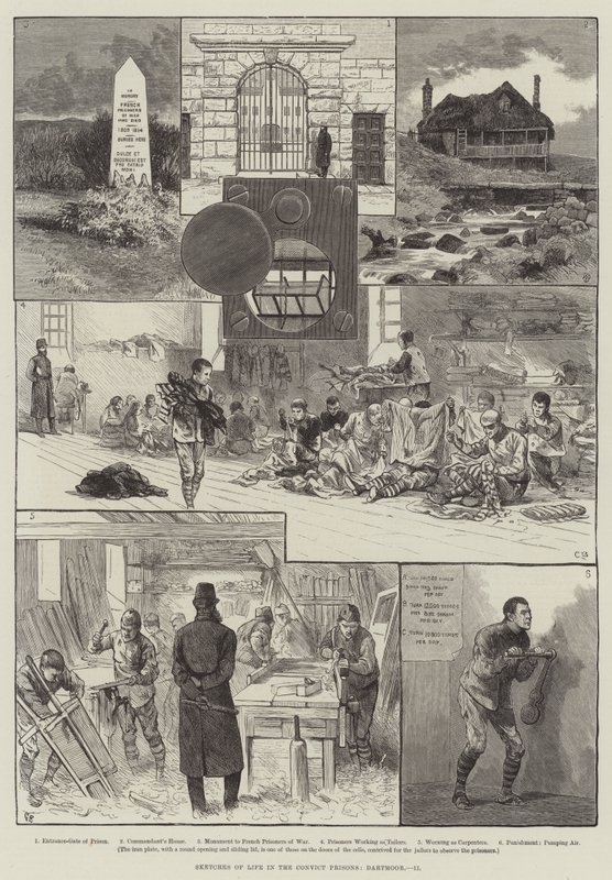 Sketches of Life in the Convict Prisons, Dartmoor by Walter Bothams