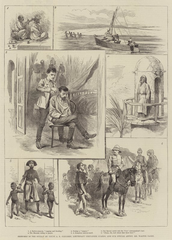 Sketches in the Soudan by Walter Paget