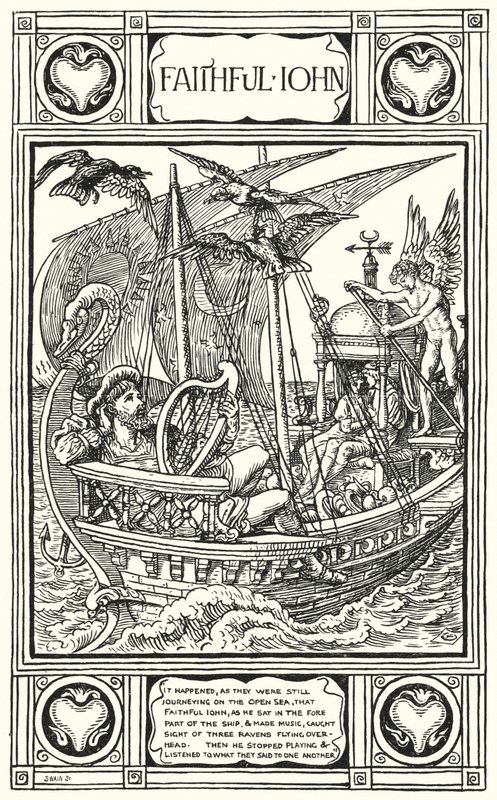 Faithful John by Walter (after) Crane