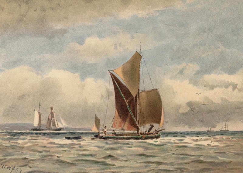 Estuary of the Thames by Walter William May