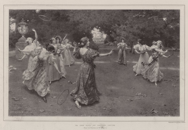 In the Days of Golden Youth by Wilhelm Menzler
