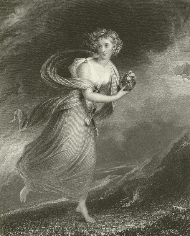 Psyche, Returning from the Realms of Pluto by William Beechey