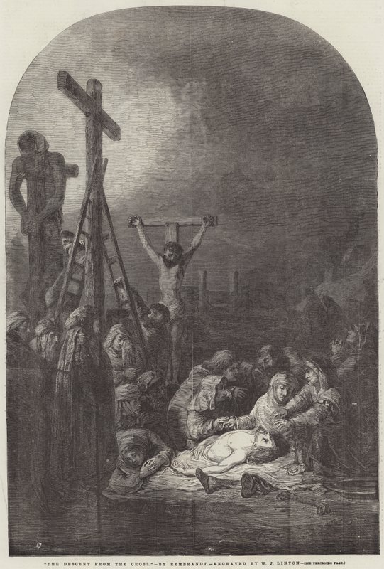 The Descent from the Cross by William James Linton