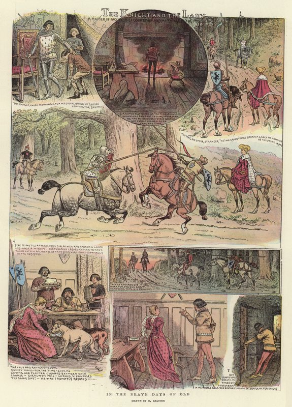 The Knight and the Lady by William Ralston