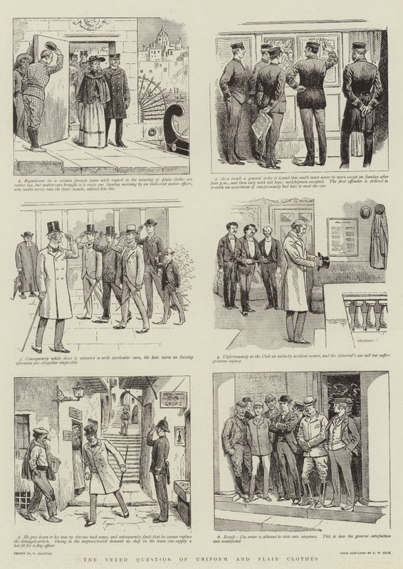 The Vexed Question of Uniform and Plain Clothes by William Ralston