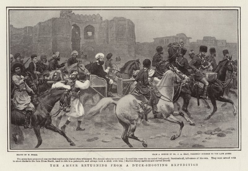 The Ameer Returning from a Duck-Shooting Expedition by William Small