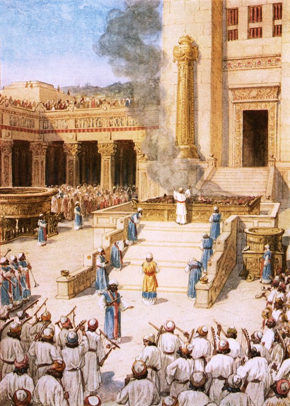 The Dedication of the Temple by William Brassey Hole