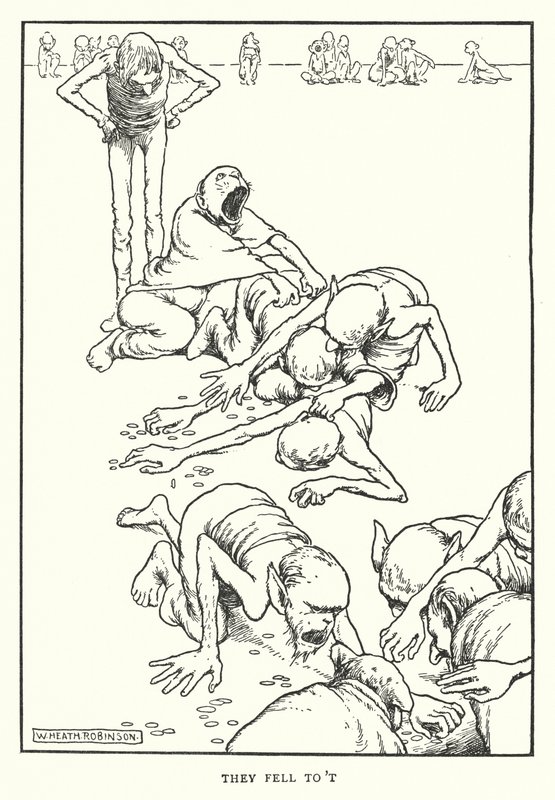 They fell to it by William Heath Robinson