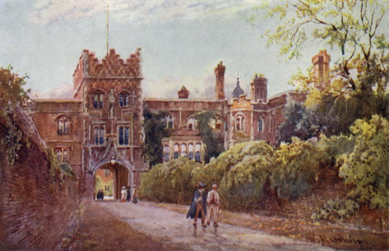 Gateway of Jesus College by William Matthison