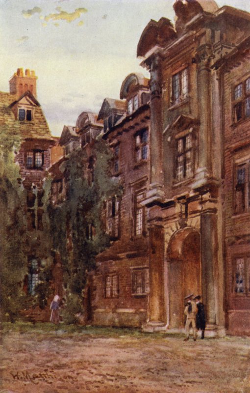 Gateway of St Catherines College by William Matthison