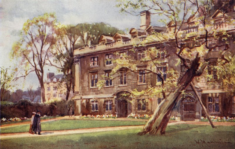 The Fellows Building in Christs College by William Matthison