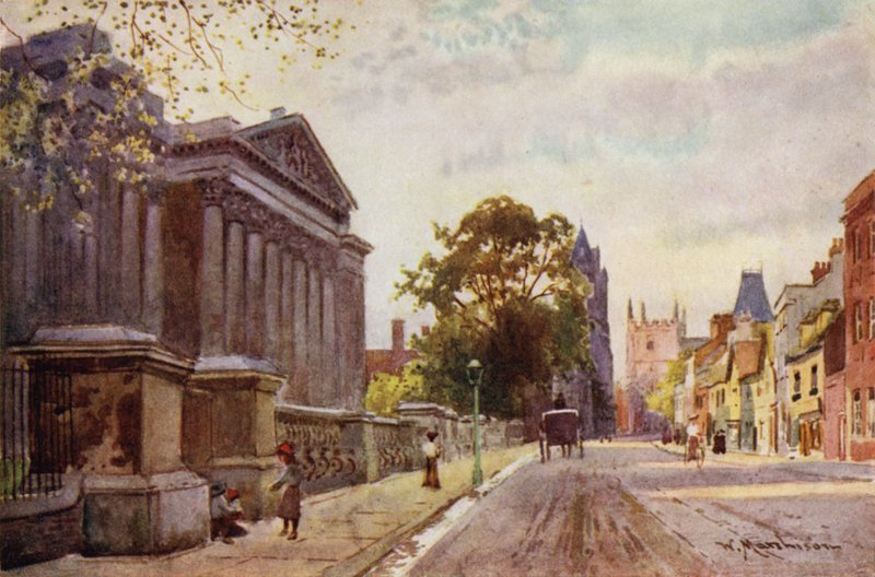 The Fitzwilliam Museum, Evening by William Matthison