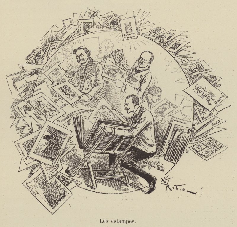 The Prints by after Albert Robida
