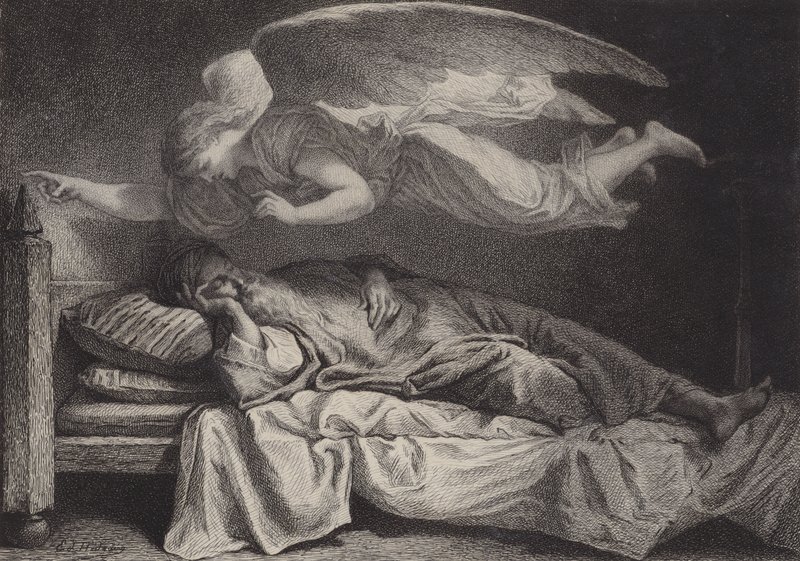 The Dream of Joseph by after Albert Robida
