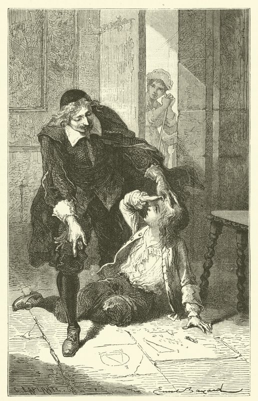 The Childhood of Blaise Pascal by after Emile Antoine Bayard