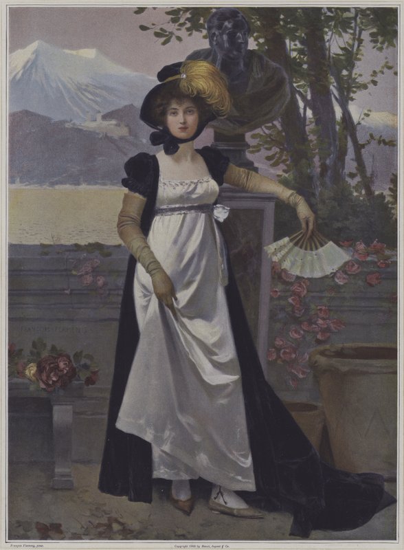 Portrait of a Woman by after Francois Flameng
