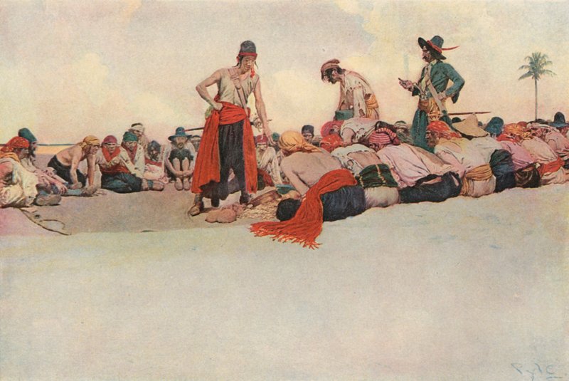 So the Treasure was Divided by after Howard Pyle