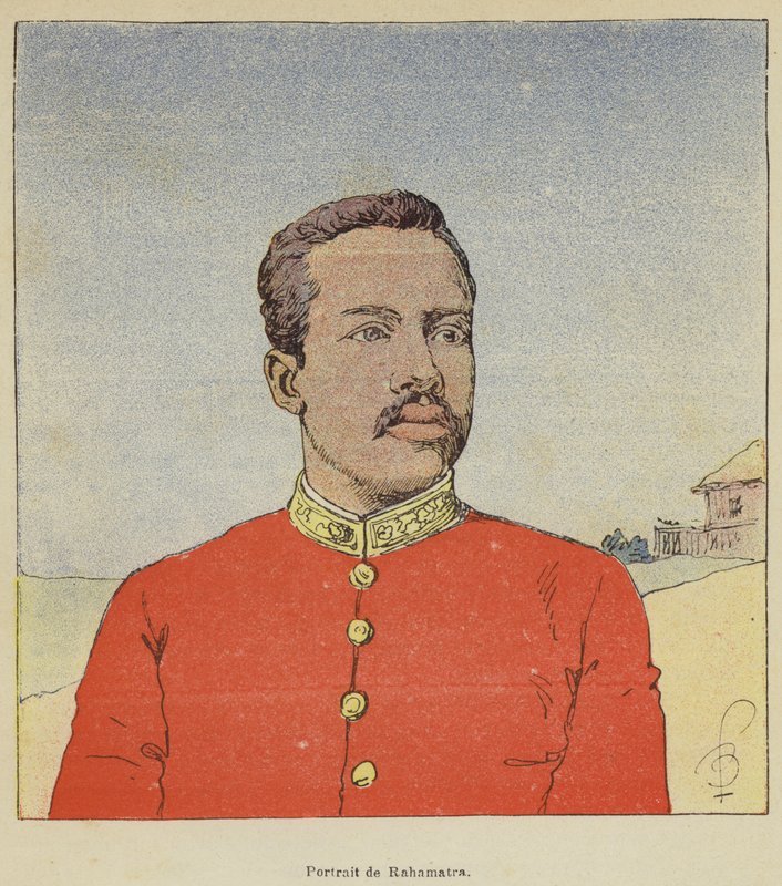 Portrait of Rahamatra by after Louis Charles Bombled