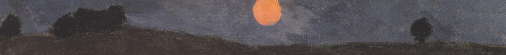 Moon Over Landscape (Paula Modersohn Becker)